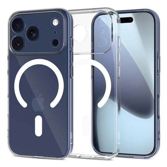 Tech-Protect Flexair MagSafe iPhone 17 Pro Max Átlátszó Szilikon Tok