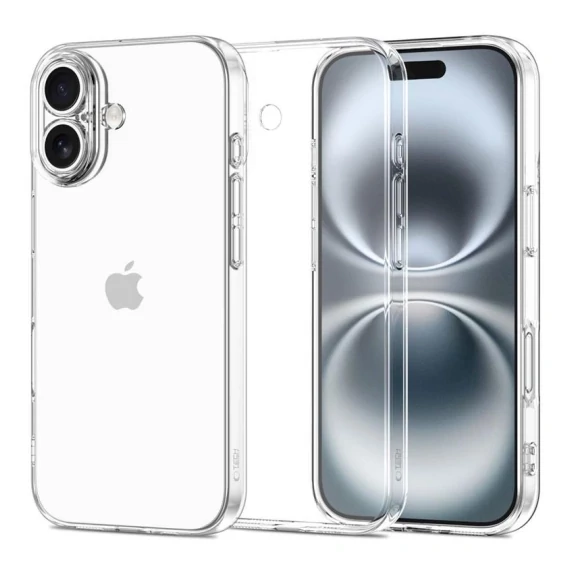 Tech-Protect Flexair Clear iPhone 17 Átlátszó Szilikon Tok